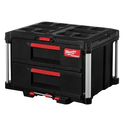 PACKOUT™ Stackable Two-Drawer Tool Box (Black)